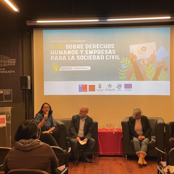 Antofagasta reúne a organizaciones sociales para fortalecer la defensa de los derechos humanos frente a la actividad empresarial
